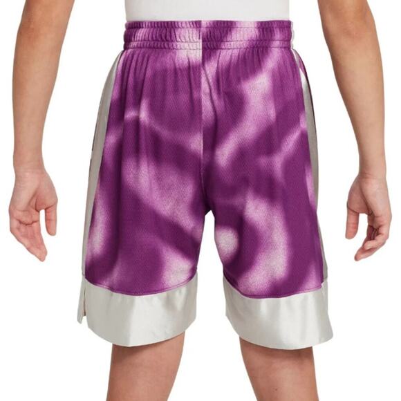 Nike Boys Purple Dri-FIT Elite 23 All Over Print Shorts Size XL - Picture 2 of 7